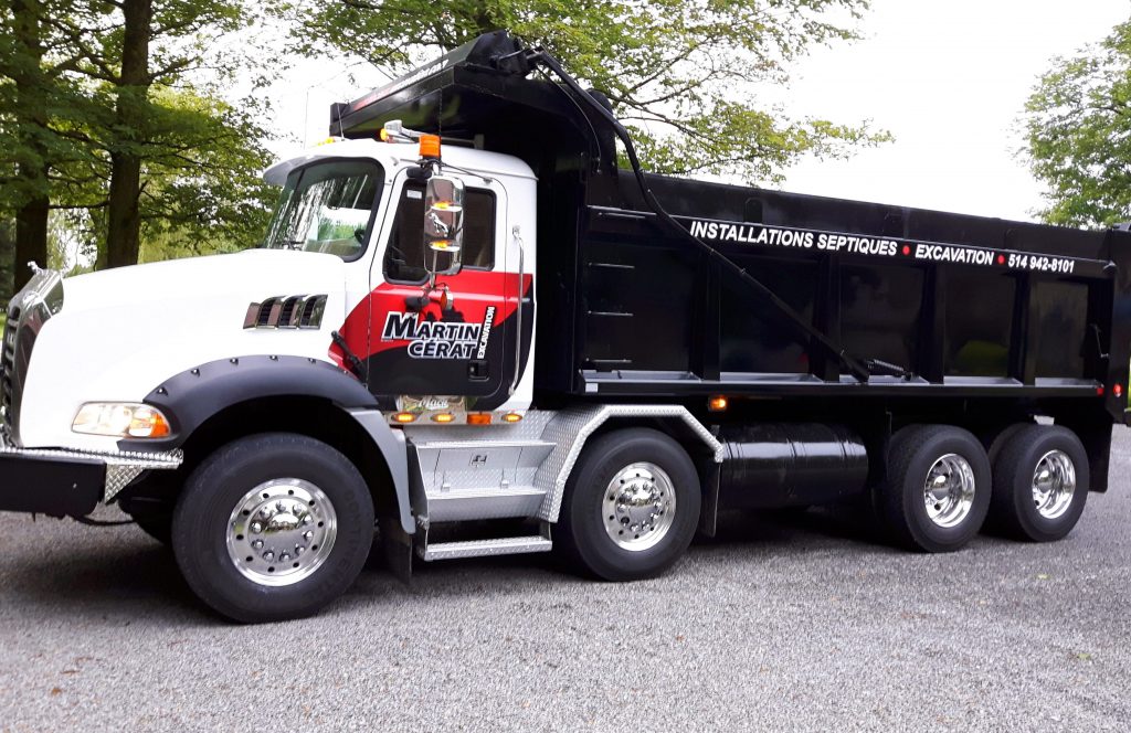 Camion 12 Roues Martin Cerat Excavation